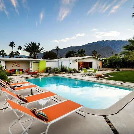 House Of The Sun Mcm Home With Pool And Hot Tub